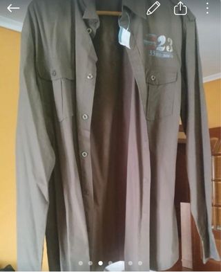 Chaqueta Camuflaje Militar Forrada, camisas...