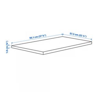 Estante IKEA KOMPLEMENT Blanco 100x58 cm