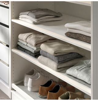 Estante IKEA KOMPLEMENT Blanco 100x58 cm