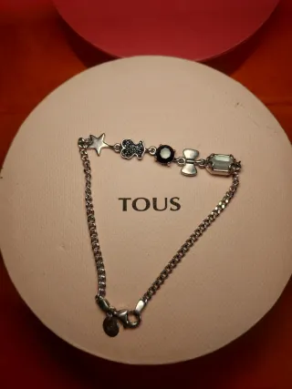 Pulsera Tous Plata y Gemas