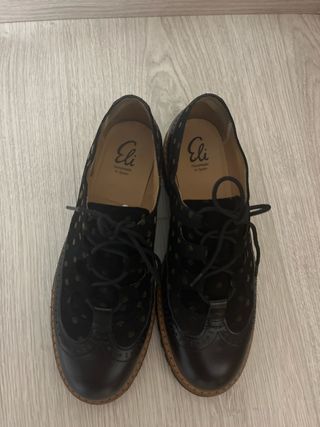 Zapatos Eli Blucher Negros