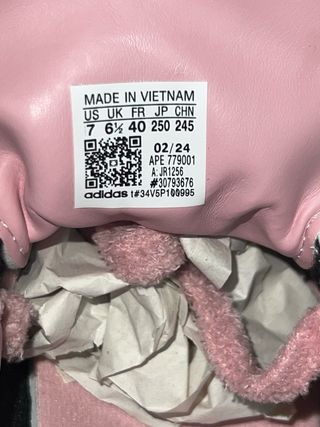 Adidas Zapatillas Vaca Pink