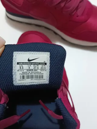 Bambas Nike ORIGINAL Mujer Talla 37.5 Rojas