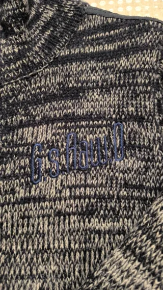 Chaqueta de punto con cremallera G Star talla L