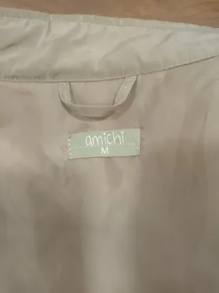 Chaqueta acolchada Michi beige