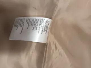 Chaqueta acolchada Michi beige