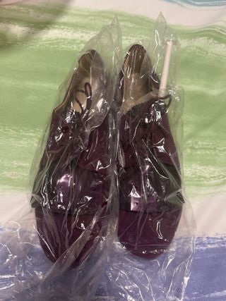 Zapatos Eli Charol Pearl Iris Talla 37