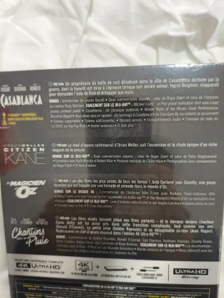 Pack 4 Películas Blu-ray 4K Precintado