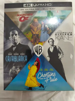 Pack 4 Películas Blu-ray 4K Precintado