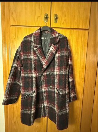 Chaqueta OZZI cuadros mujer talla única