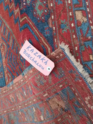 Tappeto Caucasico Kazak Antico