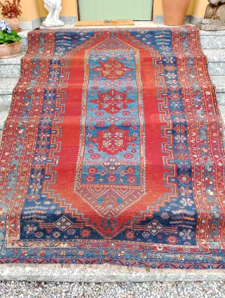 Tappeto Caucasico Kazak Antico