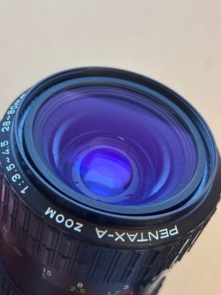 Objetivos Pentax + Adaptador Fujifilm