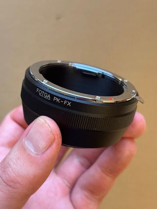 Objetivos Pentax + Adaptador Fujifilm