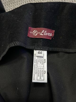 Traje fallero By L'Elna beige/negro talla 52-54