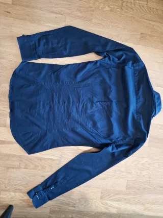 Camicia uomo cotone blu tg. M