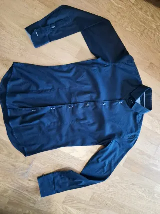 Camicia uomo cotone blu tg. M