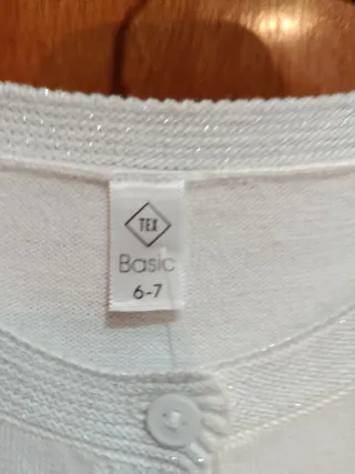 Rebeca niña punto ceremonia 6-7 años