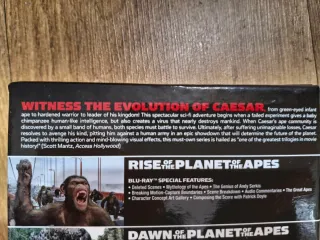 El Planeta de los Simios Trilogía 4K Blu-ray