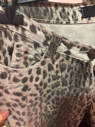 Jeans Roberto Cavalli stampa leopardata