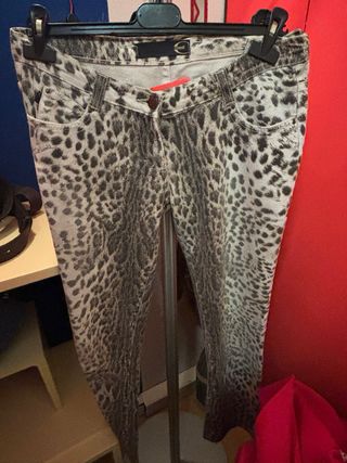Jeans Roberto Cavalli stampa leopardata