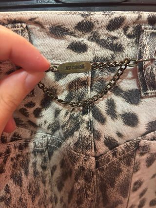 Jeans Roberto Cavalli stampa leopardata