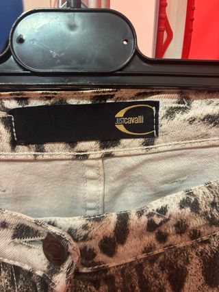 Jeans Roberto Cavalli stampa leopardata