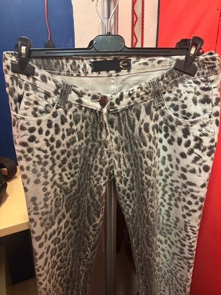 Jeans Roberto Cavalli stampa leopardata