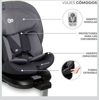 Silla Coche Kinderkraft I-360 I-SIZE 40-150cm