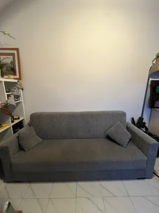 Sofá Cama 3 Plazas NORA III Gris