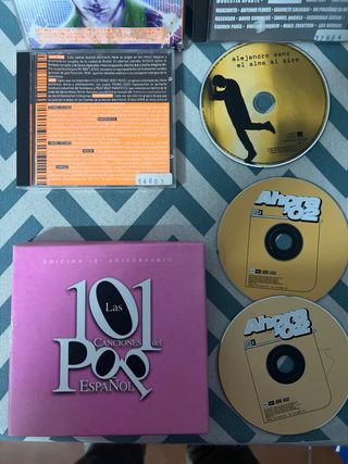 Lote 201 “ CDs compilation, dance y electro”