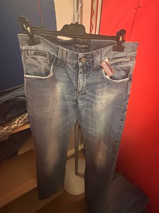 Jeans Dolce & Gabbana Vintage Y2K Blu