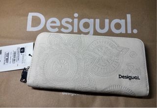 Monedero Desigual Beige
