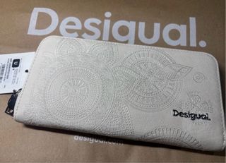 Monedero Desigual Beige
