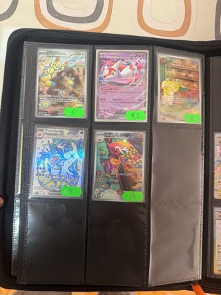 Cartas Pokémon variadas