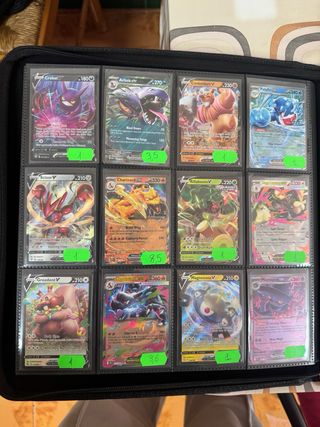 Cartas Pokémon variadas