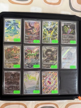 Cartas Pokémon variadas en ESPAÑOL