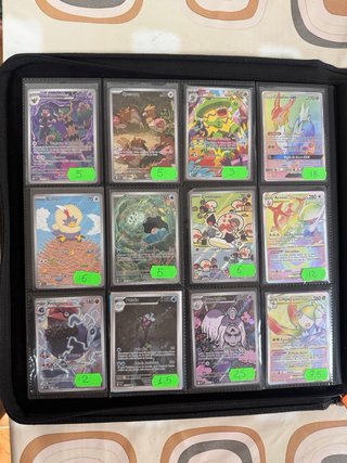 Cartas Pokémon variadas en ESPAÑOL