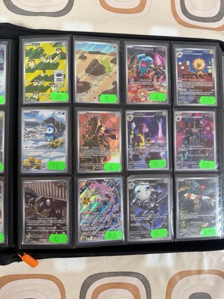 Cartas Pokémon variadas en ESPAÑOL