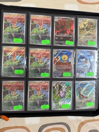 Cartas Pokémon variadas en ESPAÑOL