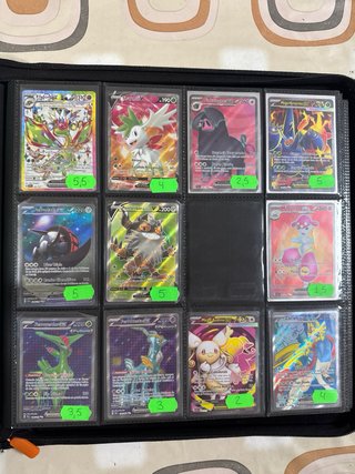 Cartas Pokémon variadas en ESPAÑOL