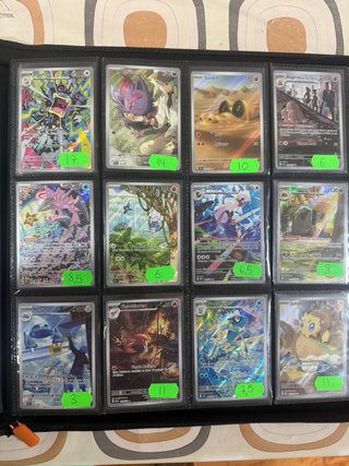 Cartas Pokémon variadas en ESPAÑOL