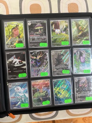 Cartas Pokémon variadas en ESPAÑOL