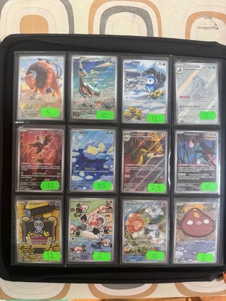 Cartas Pokémon variadas en ESPAÑOL
