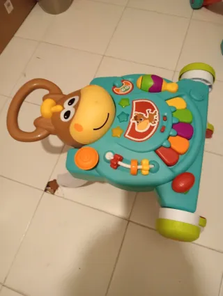 Correpasillos bebé caballo con actividades