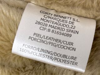 Chaqueta Biker Piel Marrón Forrada