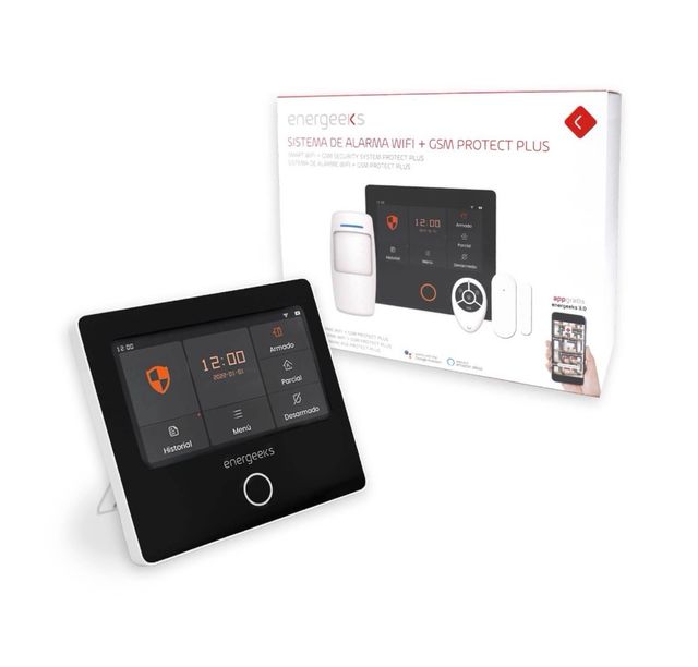 Sistema de Alarma WiFi + GSM Energeeks Protect Plu
