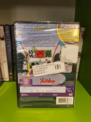 DVD Disney Junior El Deportitón de Mickey Precinta