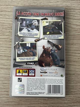Juego PSP Ratatouille Disney Pixar