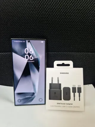 Samsung S24 Ultra 512GB + Cargador. Sin caja